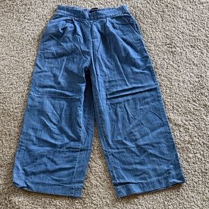 J. Crew Blue Wide Leg Jeans